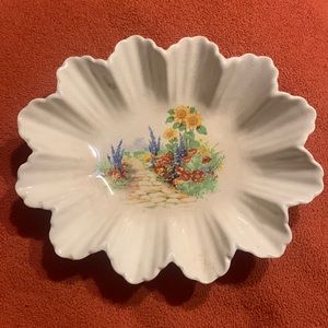 Vintage Fondeville Ambassador ware England Trinket Dish